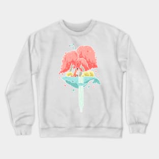 Whale Island Crewneck Sweatshirt